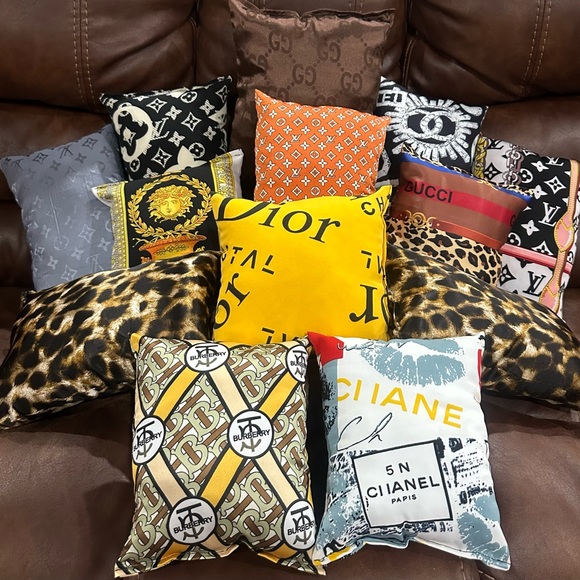 Handmade By LadyMirella Handbags - Boujie Bag Pillows. - Small (Choose Your Print) Please read description.